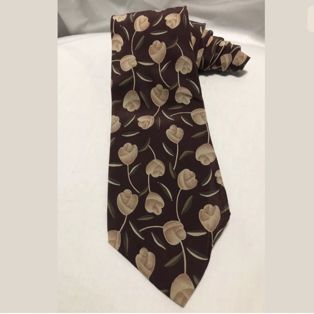 VTG Rare 80’s/90’s Tulip POLO By Ralph Lauren Tie